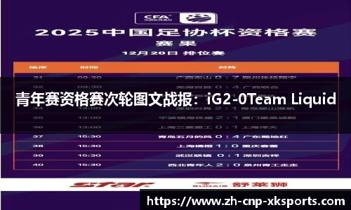 青年赛资格赛次轮图文战报:iG2-0Team Liquid